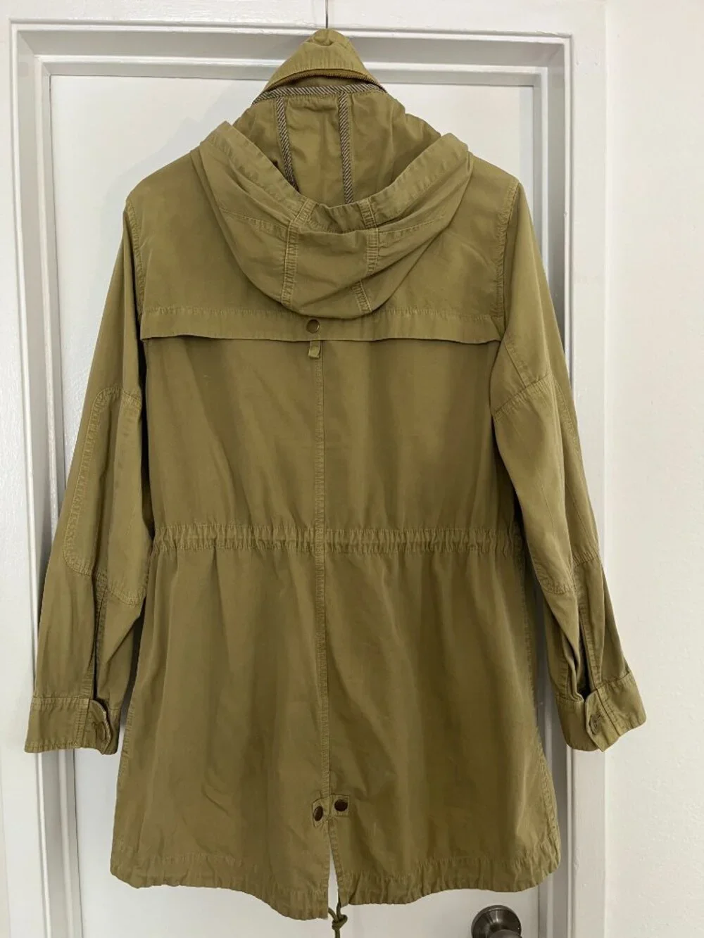 J.Crew Field Mechanic Hooded Utility Jacket Green - Women's M